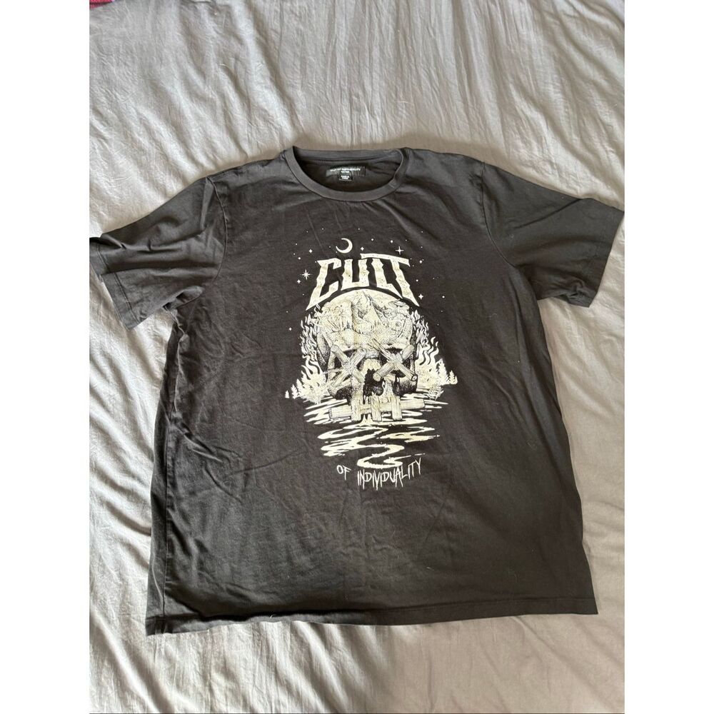 Cult of Individuality Campsite T Shirt Men’s SZ L